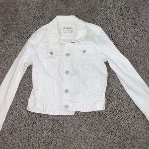 White Jean Jacket